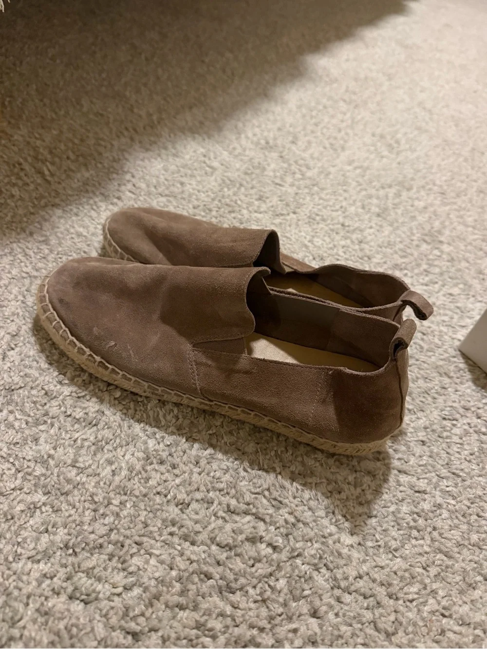 Vince Robin Suede Espadrille Loafers